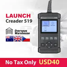 Старт X431 CReader 519 OBD2 EOBD(система бортовой диагностики, новая версия диагностического инструмента считыватель кода запуска Creader 519 PK Creader 6/AL519 DIY сканер