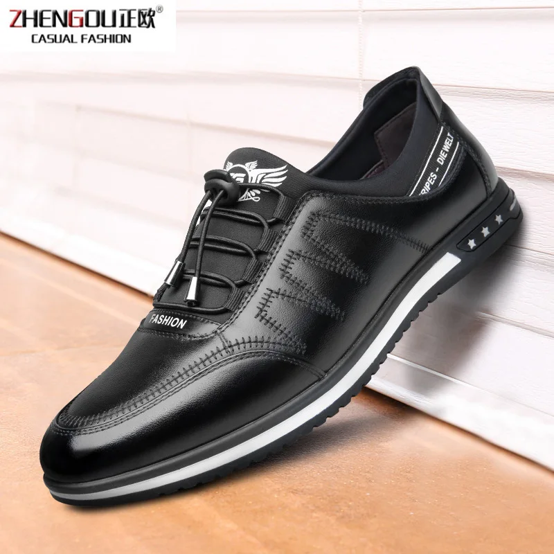 

zhengou Summer Men Shoes Breathable Mesh Mens Shoes Casual Fashion Low Lace-up Canvas Shoes Flats Zapatillas Hombre Plus Size