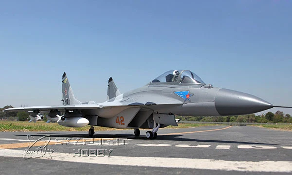 Skyflight LX модель двойной 70 мм 12 лопастей воздуховод вентилятор RC самолета jet MIG 29 PNP