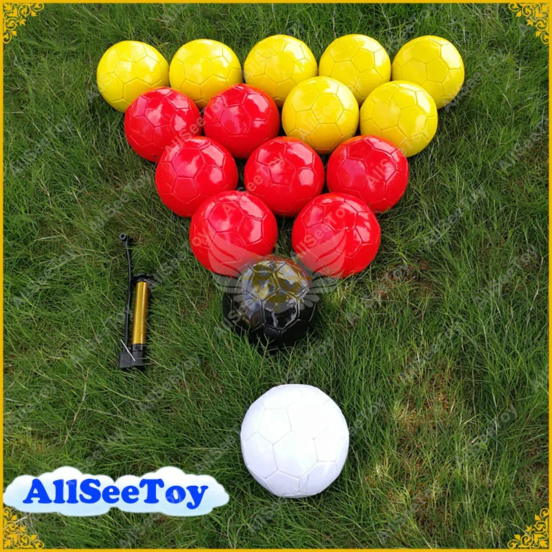 

3# 5# 16 Pieces A Lot 4 Color Snook Soccer ball,Billiard ball,Snooker Football for Snookball game