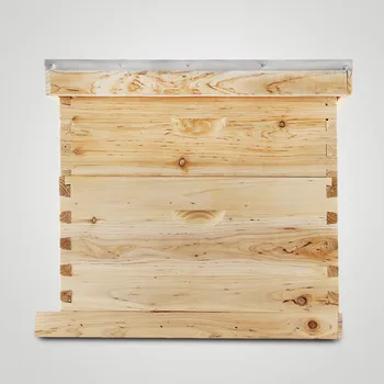 

Natural Wood Beehive 20 Frame Box Kit (10 Deep-10 Medium) Langstroth Beekeeping