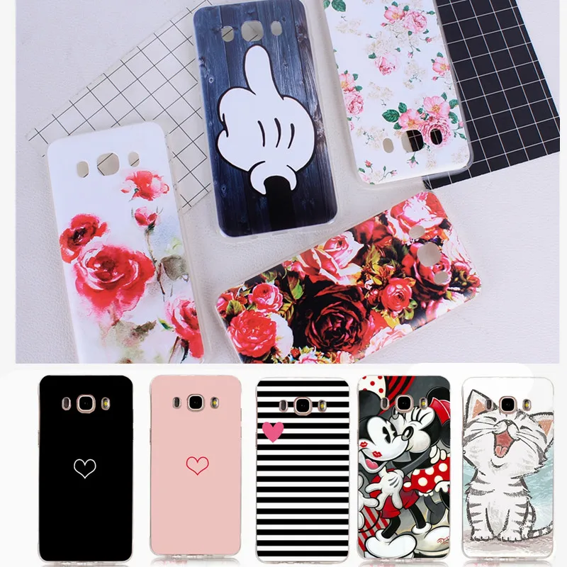 FOR Coque Samsung Galaxy A5 2016 Case Cover Soft Silicone Phone Back sFor A3 J3 J5 S8 S9 Plus Shell |
