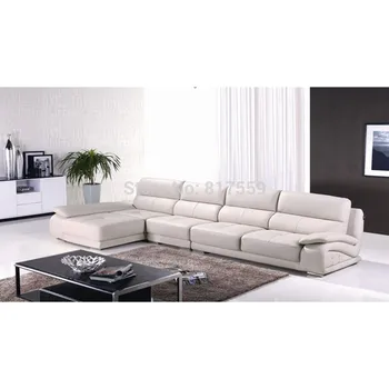 

L shape leather sofa furniture