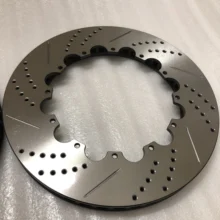 Jekit 355*32 мм диск с отверстиями со слотом черный Центральный колокол PCD 5*120 центр отверстие 75 мм+ 2 пары тормозной диск для BMW X3 F25 передний