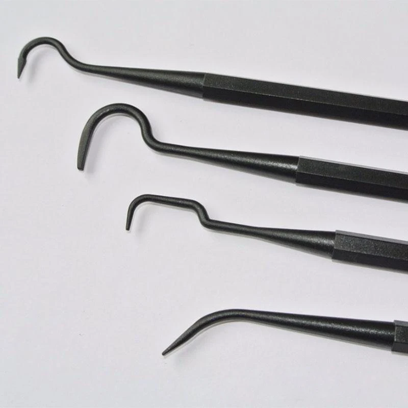 airsoft tactical ar 15 gun accessories Double-head nylon hose Brush hook 4pc Double Ended Pick Set Gun Cleaning kit for hunting (6)