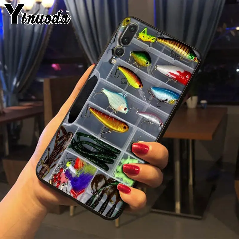 fish jump out of water Wood Fishing Tackle Box Fishing
