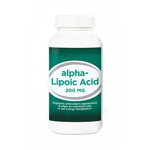 free shipping Alpha lipoic acid 200mg 100pcs