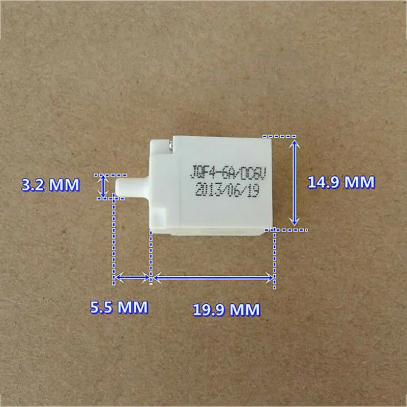 

DC 6V JQF4-6A Small Mini Electric Linear Solenoid Valve N/O Normally Open Blood Pressure Monitor Exhaust Air valve