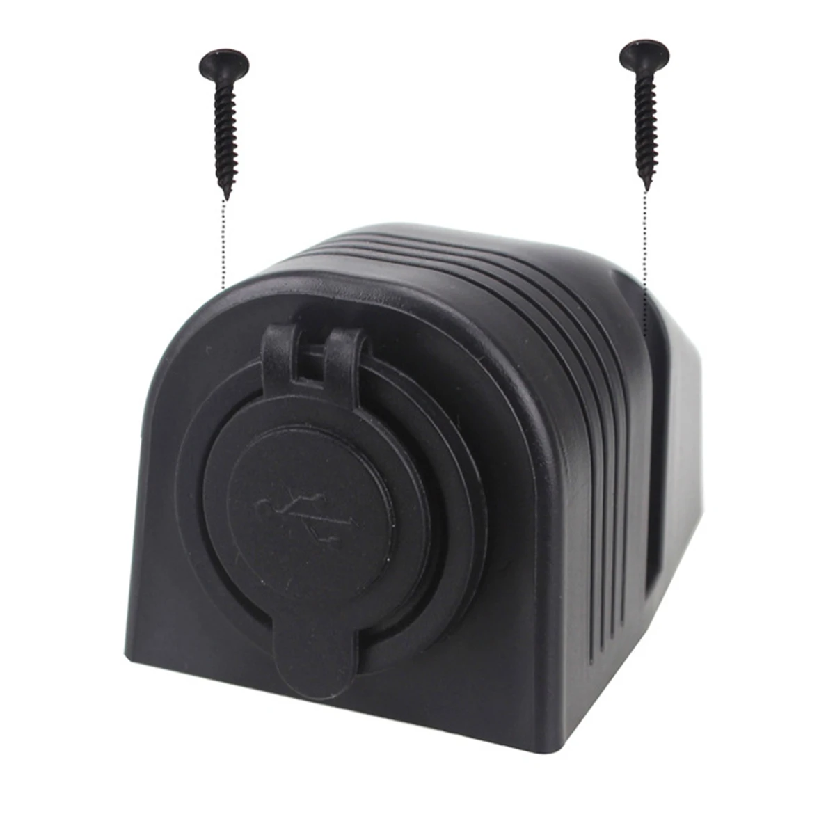 SOONHUA Dual-USB LCD Car Tent Charger 5V3.1A Vehicle Lightweight Aluminum Alloy LED Adapter Mini Chargers Electric Accessories