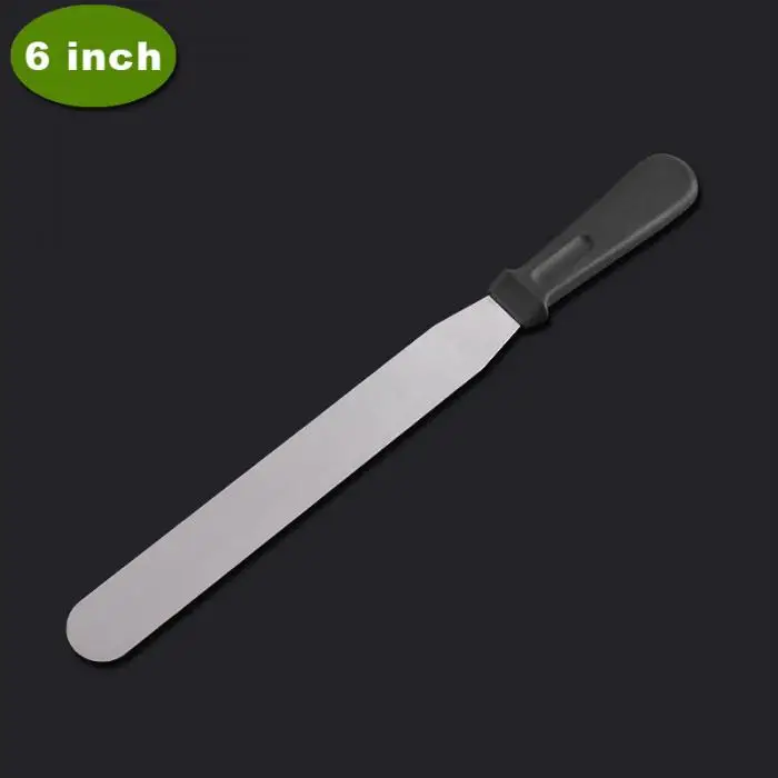 Инструменты для выпекания прямая нержавеющая сталь кухня масло крем лезвие инструменты для выпечки тортов LBShipping