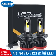 ASLENT Car Headlight H4 Hi/Lo Beam turbo LED H7 H1 H3 H8 H9 H11 9005 9006 80W 10000lm 6000K Auto Headlamp Fog Light Bulbs 12v цена ASLENT Car Headlight H4 Hi/Lo Beam turbo LED H7 H1 H3 H8 H9 H11 9005 9006 80W 10000lm 6000K Auto Headlamp Fog Light Bulbs 12v цены онлайн