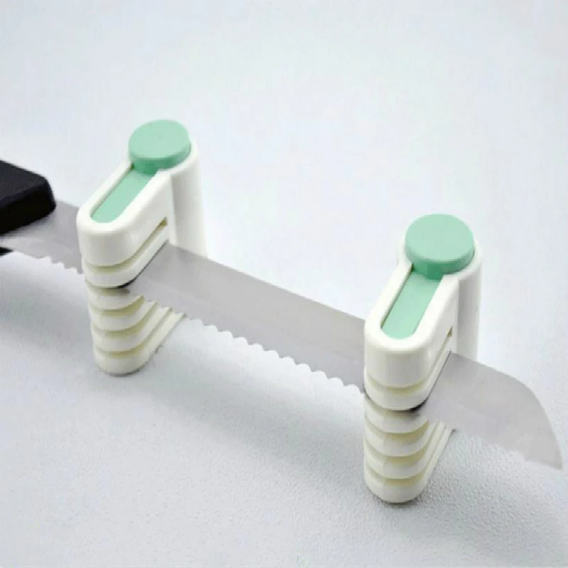

Plastic 2PCS Kitchen DIY 5 Layers Layers Cake Bread Cutter Leveler Slicer Cutting Fixator Tool