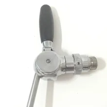 Домашний пивной кран для пивных бочонок, пивной кран с контролем потока, металлический пивной кран