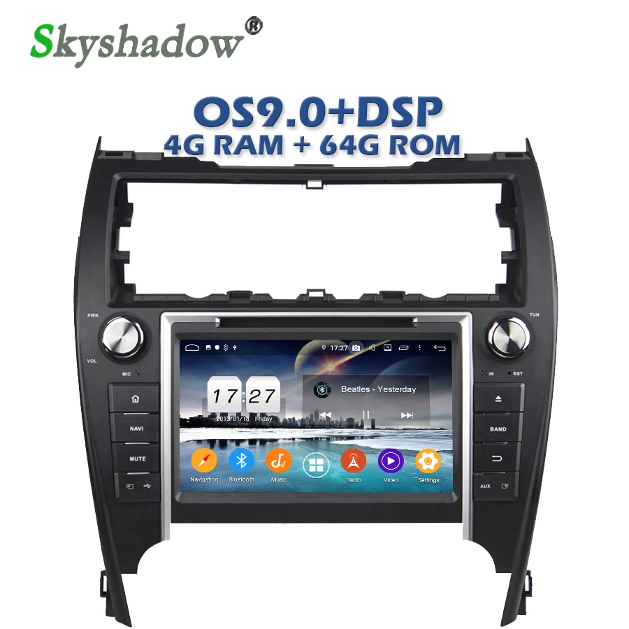 Clearance Car DVD Player DSP Android 9.0 4GB + 64GB PX5 Wifi Bluetooth 4.2 RDS RADIO GPS Map For Toyota CAMRY 2012-2017 USA middle east 3 Clearance Car DVD Player DSP Android 9.0 4GB + 64GB PX5 Wifi Bluetooth 4.2 RDS RADIO GPS Map For Toyota CAMRY 2012-2017 USA middle east 3