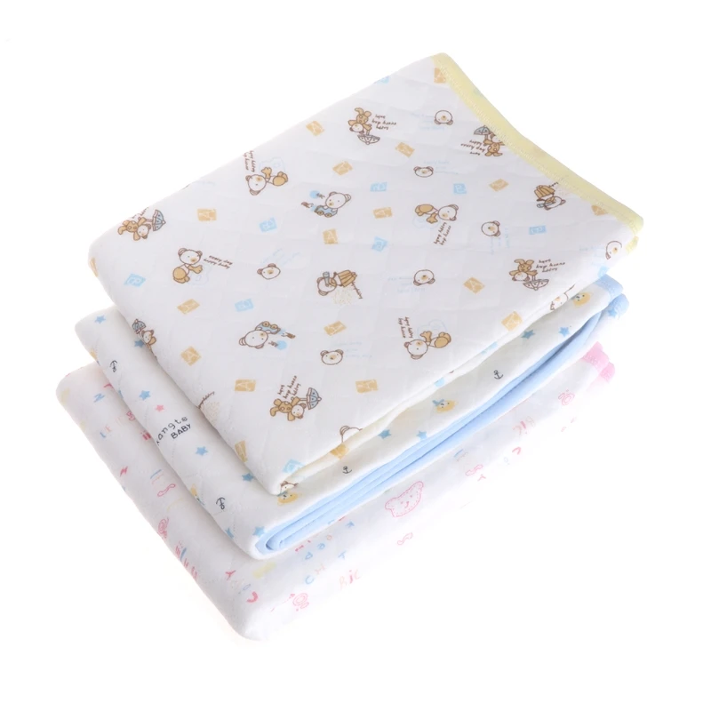 50*70cm Baby Infant Diaper Nappy Urine Mat Kid Waterproof Bedding