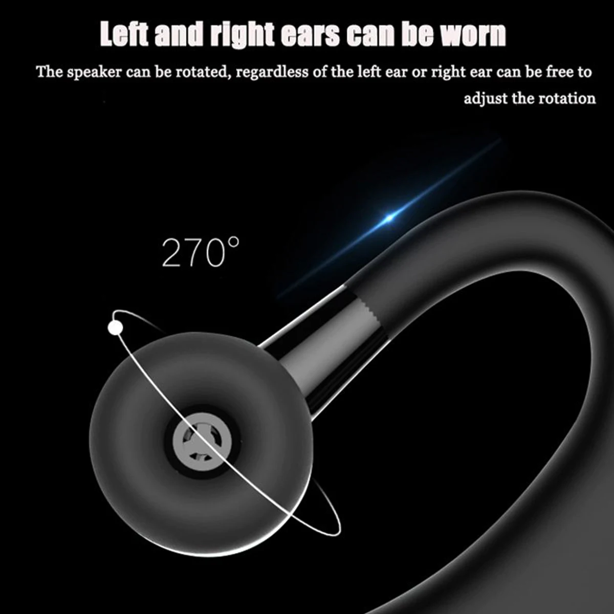 V9 Handsfree Wireless Bluetooth Earphones Noise Control Business Wireless Bluetooth Headset with Mic for Driver Sport