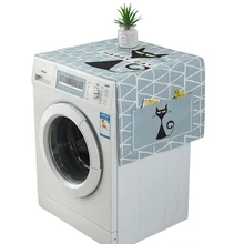 Basedidea пылезащитный чехол для холодильника домашний чехол для стиральной машины скандинавский хлопок Пылезащитная крышка микроволновой печи