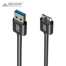QICENT Micro USB 3.0 Cable Fast Charging Mobile Phone Cable 1 Meter for Samsung Note 3 note3 cable S5 (MCR3-B10)