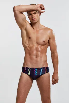 Мужская одежда для купания, быстросохнущие мужские плавки, полиэстер, сексуальная Веселая низкая талия, купальные шорты, пляжная одежда, купальный костюм, Sunga M-XXL - Цвет: C4