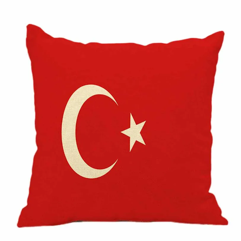 

National Flag Pillow Cases Linen Sofa Cushion Cover Home Decor Aug30 Professional Factory price Drop Shipping 80329
