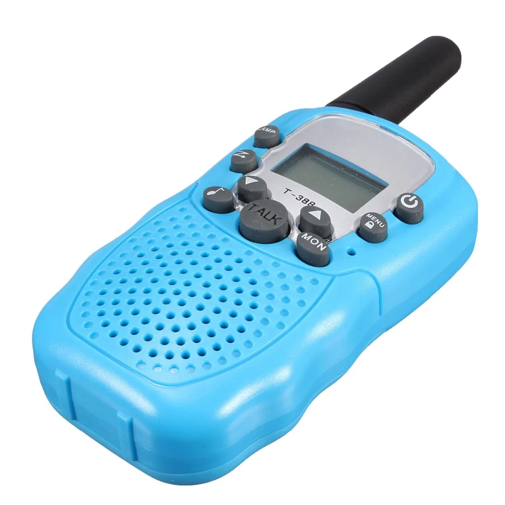 1 шт. T-388 Walkie Talkie Игрушки для детей 0,5 Вт 22CH ЖК-дисплей двухсторонний детский радио домофон для детей день рождения Рождественский подарок