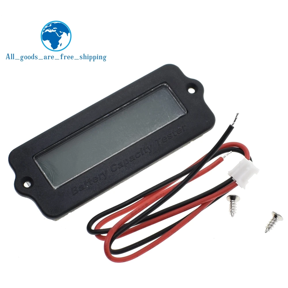 

12V LY6W Lead Acid LiPo Battery Capacity Indicator LCD Display Battery Capacity Meter Power Detect Digital IC Tester Voltmeter