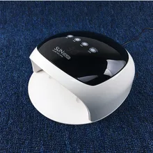SUN4 Plus Pro 52 W УФ-лампа светодиодный светильник для сушки ногтей ABS лампа для маникюра быстросохнущие гели Daul Руки УФ-светодиодный дисплей лучшего качества ЖК-таймер