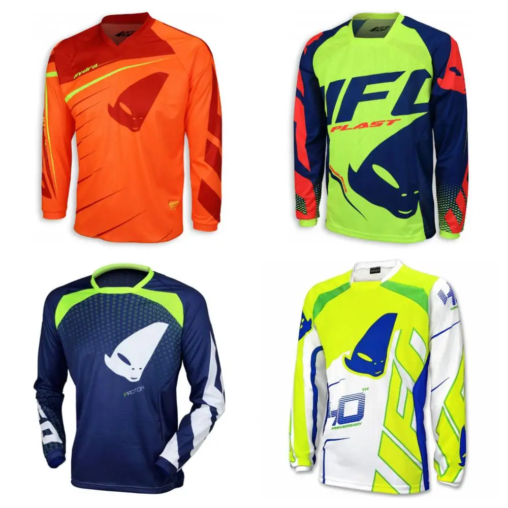 

New 2019 Cycling Jersey Motocross Clothing BMX MTB MX Mountain Bike Long Sleeve Clothes Camiseta DH Motorcycle Downhill Shirt