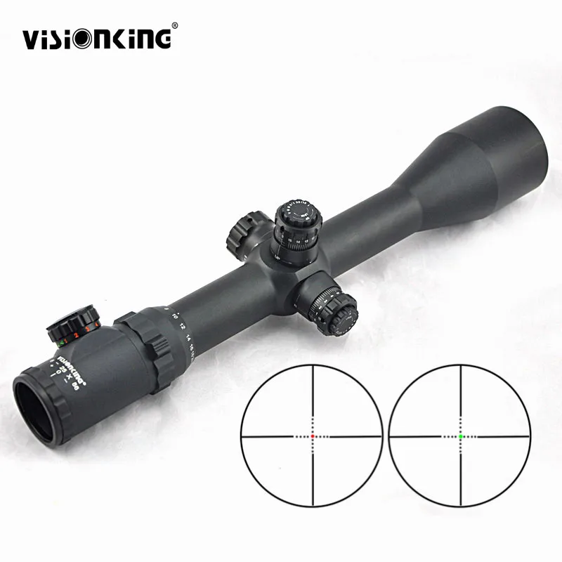 Visionking 6 25x56 Rifle Scope Long Range W/ Sunshade &11mm