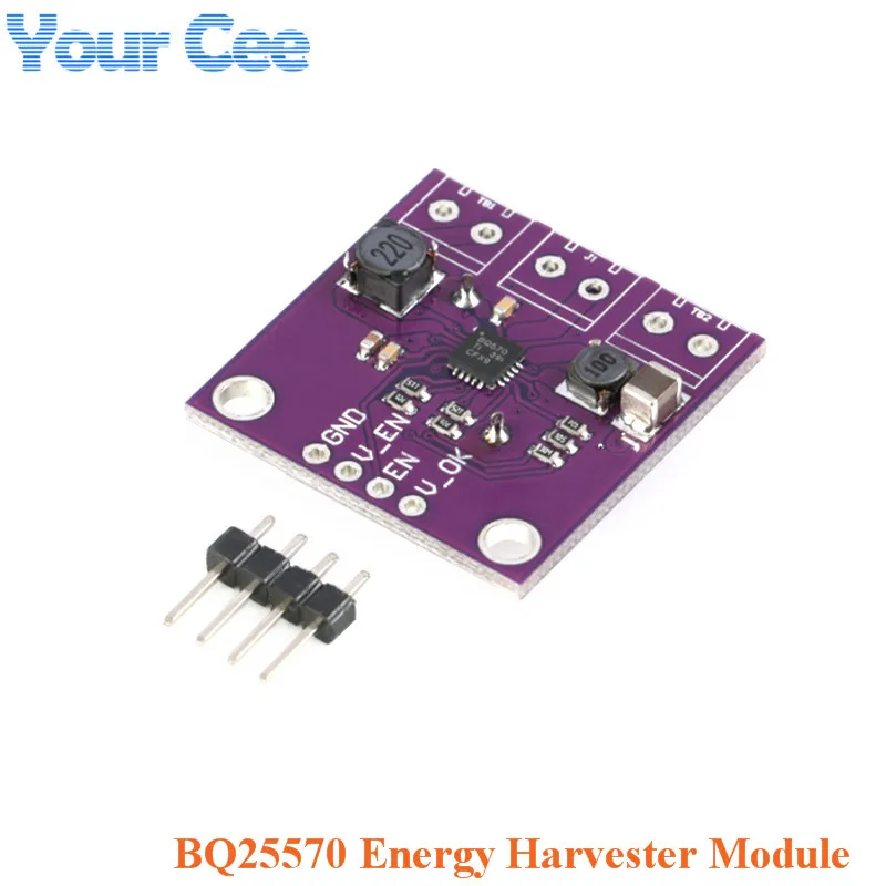 

BQ25570 Energy Harvester Module Boost Charge Buck Conversion Converter Low Power Wireless Network