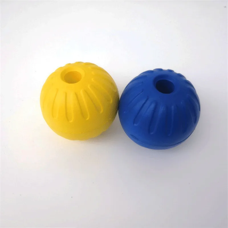 7/9 см несокрушимый твердый резиновый мяч для дрессировки собак Жевательная игра игрушка для укуса игрушка для собак для маленьких средних и больших собак Интерактивная