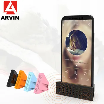 

ARVIN Speaker loudspeaker Phone Holder Stand For iPhone X XS Universal Desktop Mobile Phone Mount For Huawei Sangsung SmartPhone