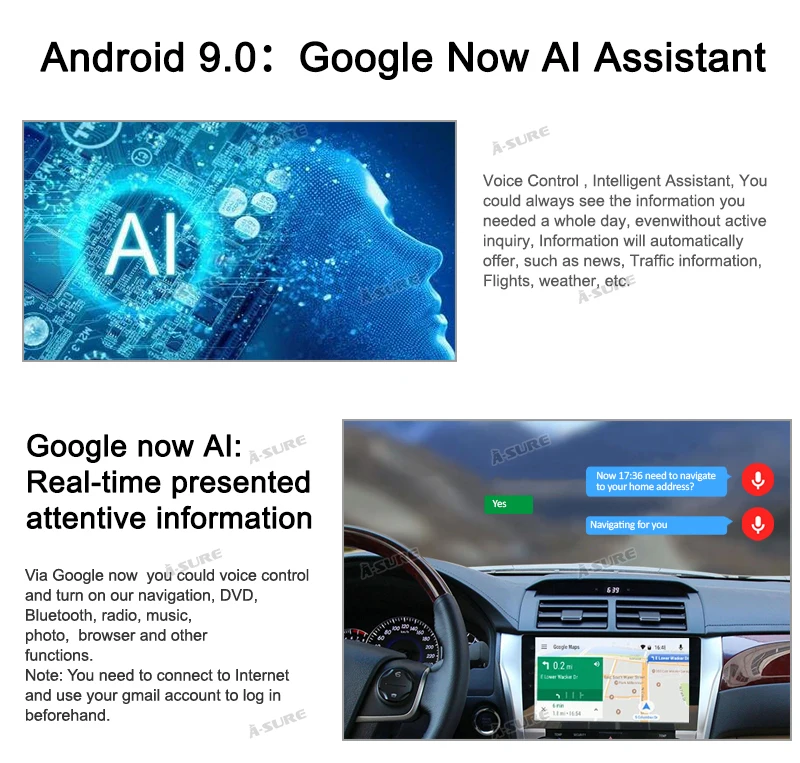 Excellent A-Sure 7 Inch 2 Din Android 9.0 Car Auto Radio GPS DVD Player Sat Stereo Navigation For BMW E46 1998-2006 M3 DAB+ 32GB ROM 6 Excellent A-Sure 7 Inch 2 Din Android 9.0 Car Auto Radio GPS DVD Player Sat Stereo Navigation For BMW E46 1998-2006 M3 DAB+ 32GB ROM 6