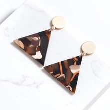 Fashion Jewelry Triangle Geometric Earrings For Women Leopard Tortoiseshell Earrings Bohemian Elegant Jewelry Accessories Gifts цена Fashion Jewelry Triangle Geometric Earrings For Women Leopard Tortoiseshell Earrings Bohemian Elegant Jewelry Accessories Gifts цены онлайн