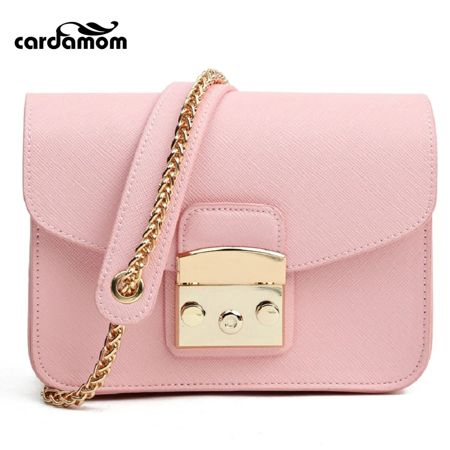

Cardamom Women Messenger Bags Good Quality Women Shoulder Bag PU Ladies Small Clutches Chain Women Crossbody Bags Tote