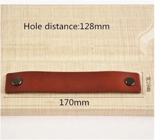 Nordic wardrobe cabinet door handle Soft Leather Door Handles For Cupboard Drawer Pull Knobs pu leer handle huishoudelijk - Цвет: H