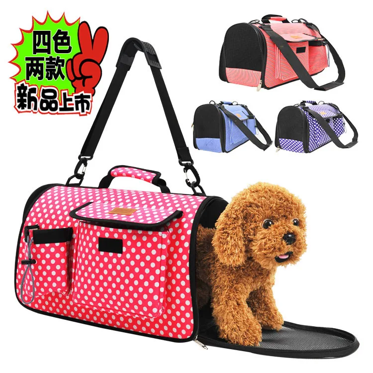 CUTE!! Foldable Pet Dog Puppy Carriers Bags Outdoor Multi functional