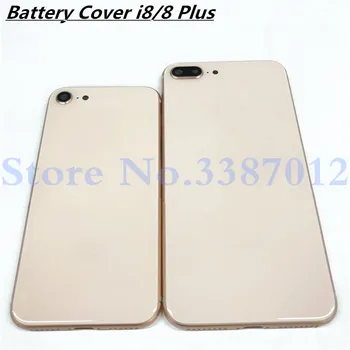

Rear 8 Plus Battery Back Cover For iphone 8 8G 4.7''/ 8Plus 8P 5.5'' Back Middle Frame Chassis Full Battery Housing Assembly