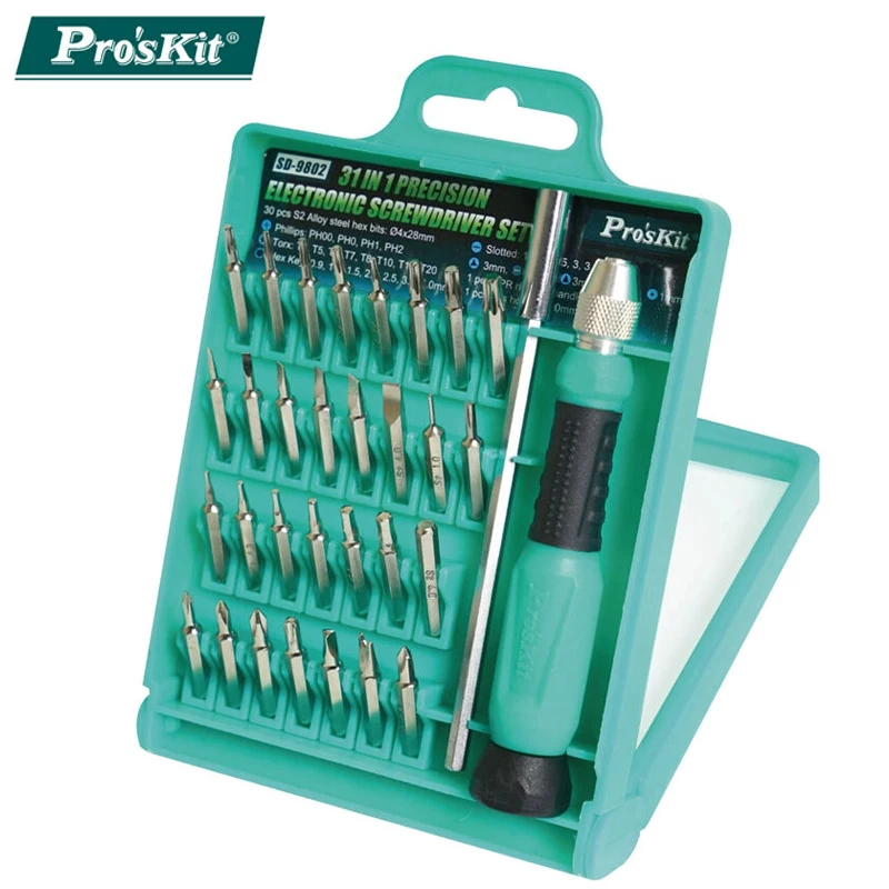 Pros'kit SD 9802 Multifunction 31 in 1 computer precision screwdriver