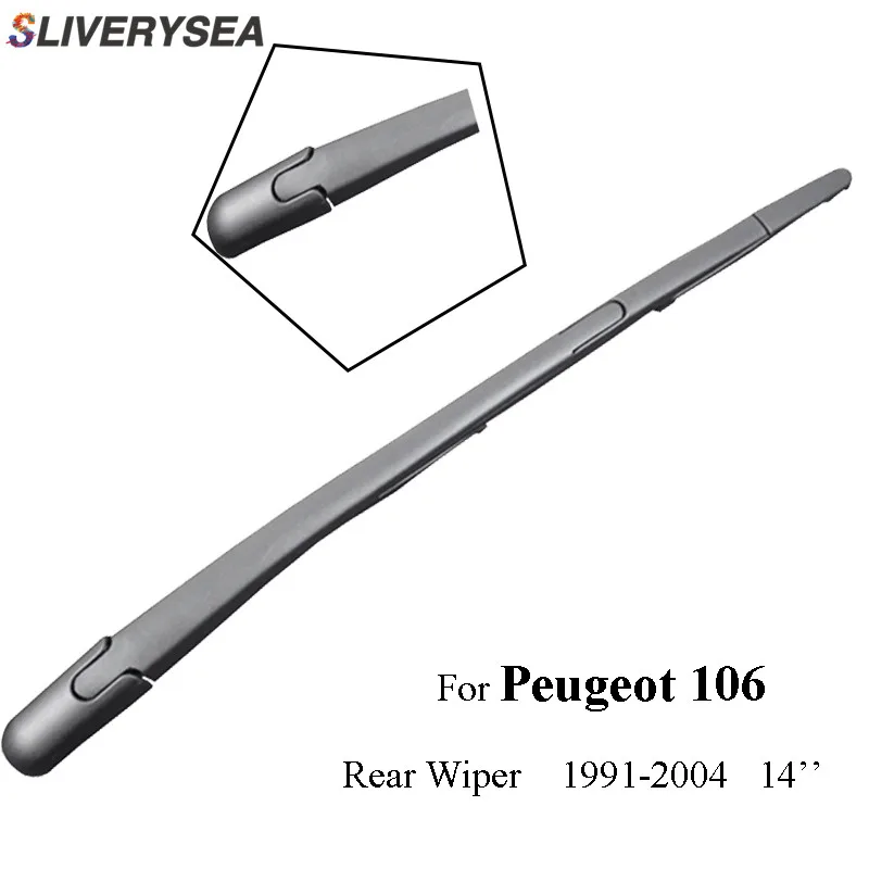Набор стеклоочистителей SLIVERYSEA для Peugeot 106/206/207/307/308/508/1007 автомобильные аксессуары