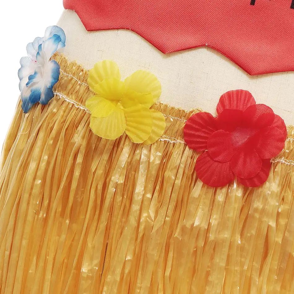 Kids Moana Cosplay Top and Skirt Clothing Set | Vaiana Adventure Outfit | Girls Princess Moana Dress | Beach Party Wear Costume image 6