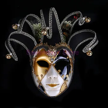 

Newly high-end Venetian masquerade mask mask Europe and the United States Halloween clown mask show supplies