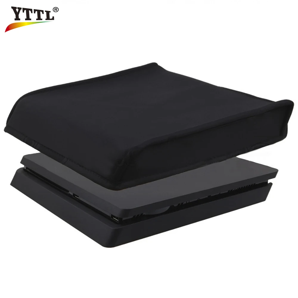 

YTTL Soft Dustproof Cover Case For PS4 Game Console Dust Proof Nylon and plastic Cover Sleeve For Horizontal Place For ps4