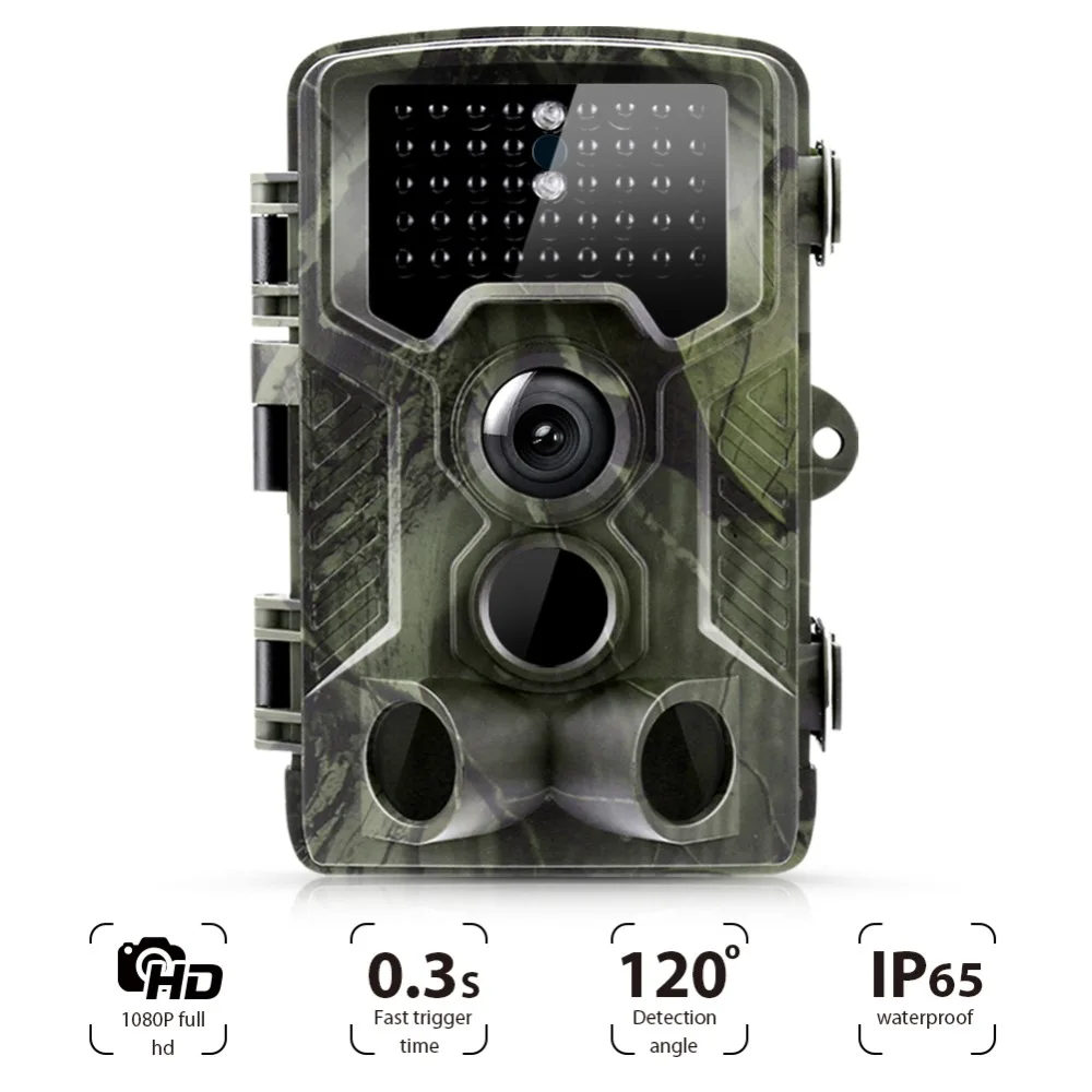 

Wild Cameras 16MP 1080P Trail Hunting Camera HC801A Waterproof PIR Sensor Wildlife Scouting Surveillance