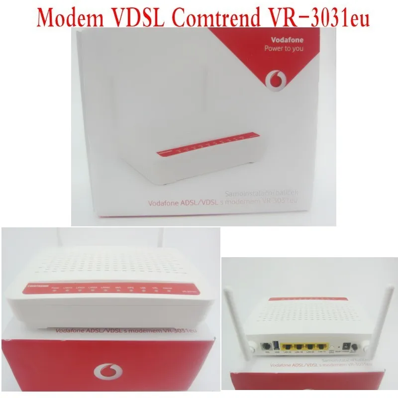 Партия 10 шт. модный внешний беспроводной маршрутизатор ADSL2 +/VDSL2 802.11N 4 порта