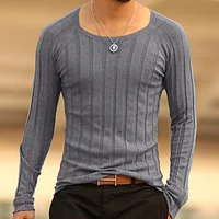 Casual Pullover Men Brand Autumn O neck bottoming Kintwear Pullover Christmas Men Cotton Sweaters top quality