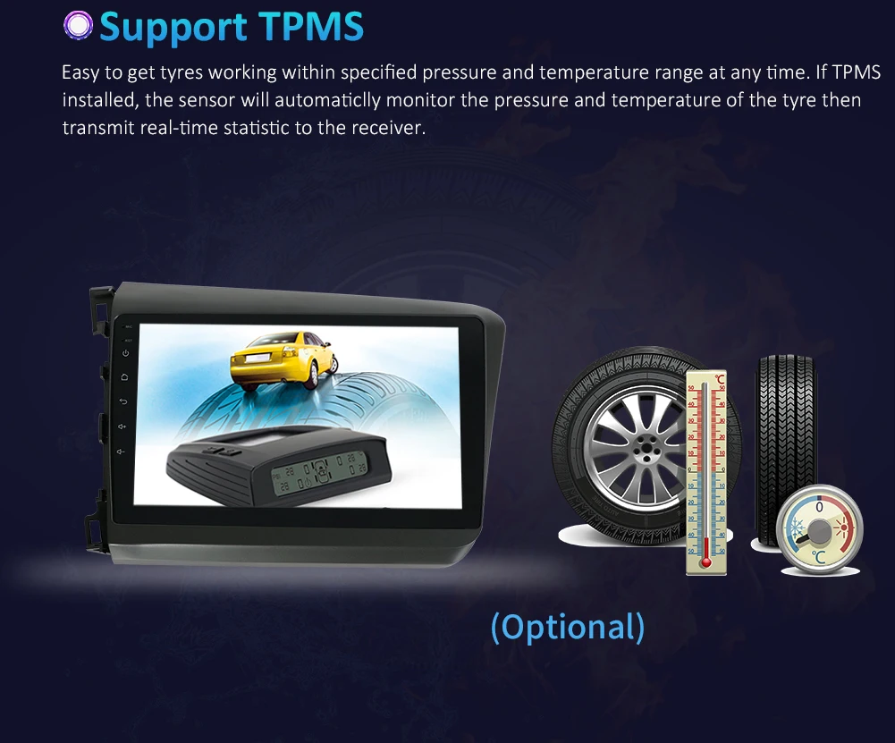 Excellent Car Multimedia Player Android 9.0 Fit For Honda civic 2012-2015 2din car radio gps navigation Bluetooth OBD DAB 4G Wifi SWC Map 47