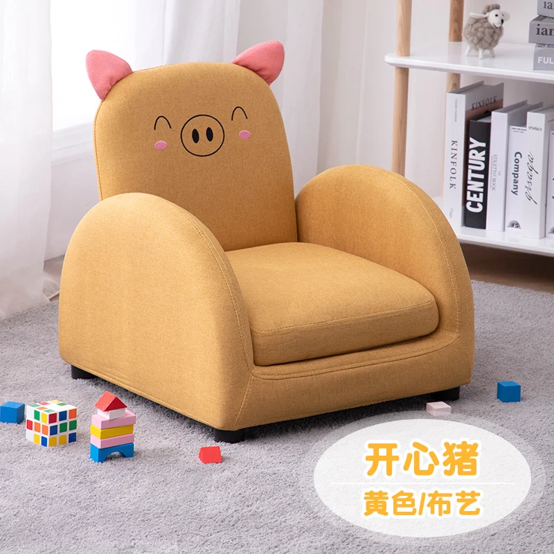 Детская софа с откидывающимся угловым дизайном, мебель для гостиной, маленькие складные стулья, съемный диван-кровать для уборки - Цвет: 2