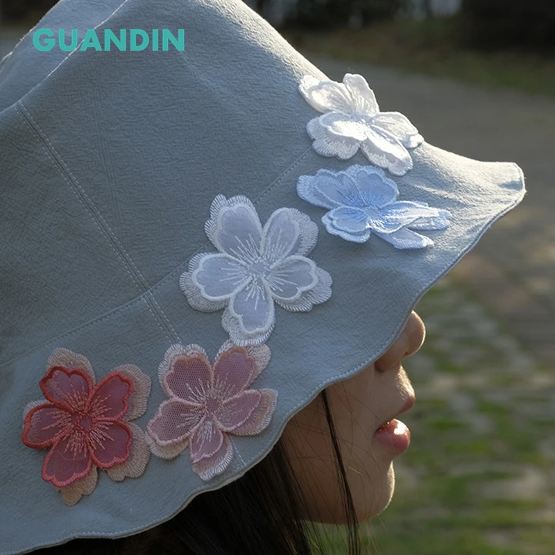 

GUANDIN,2019 New Flower Series Embroidery Patch,Cloth Sticker,Applique Ironing For Cloth/Jeans/Bag/Shoes,DIY Accessories EM029