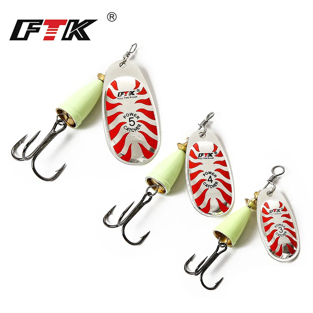 

FTK Mepps Treble Hooks Spinner Bait Spoon Sharp Fishing Accessories Ringed Barbed Hook Abrasion Resistance Artificial Bait Lure